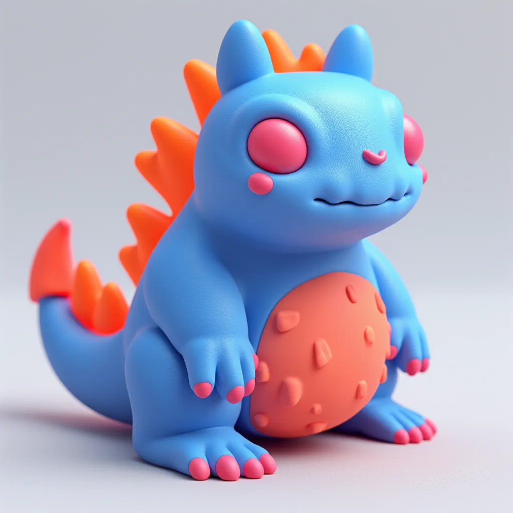 Flux AI Image Generator showcase, with Flux Lora, flux Cute 3D