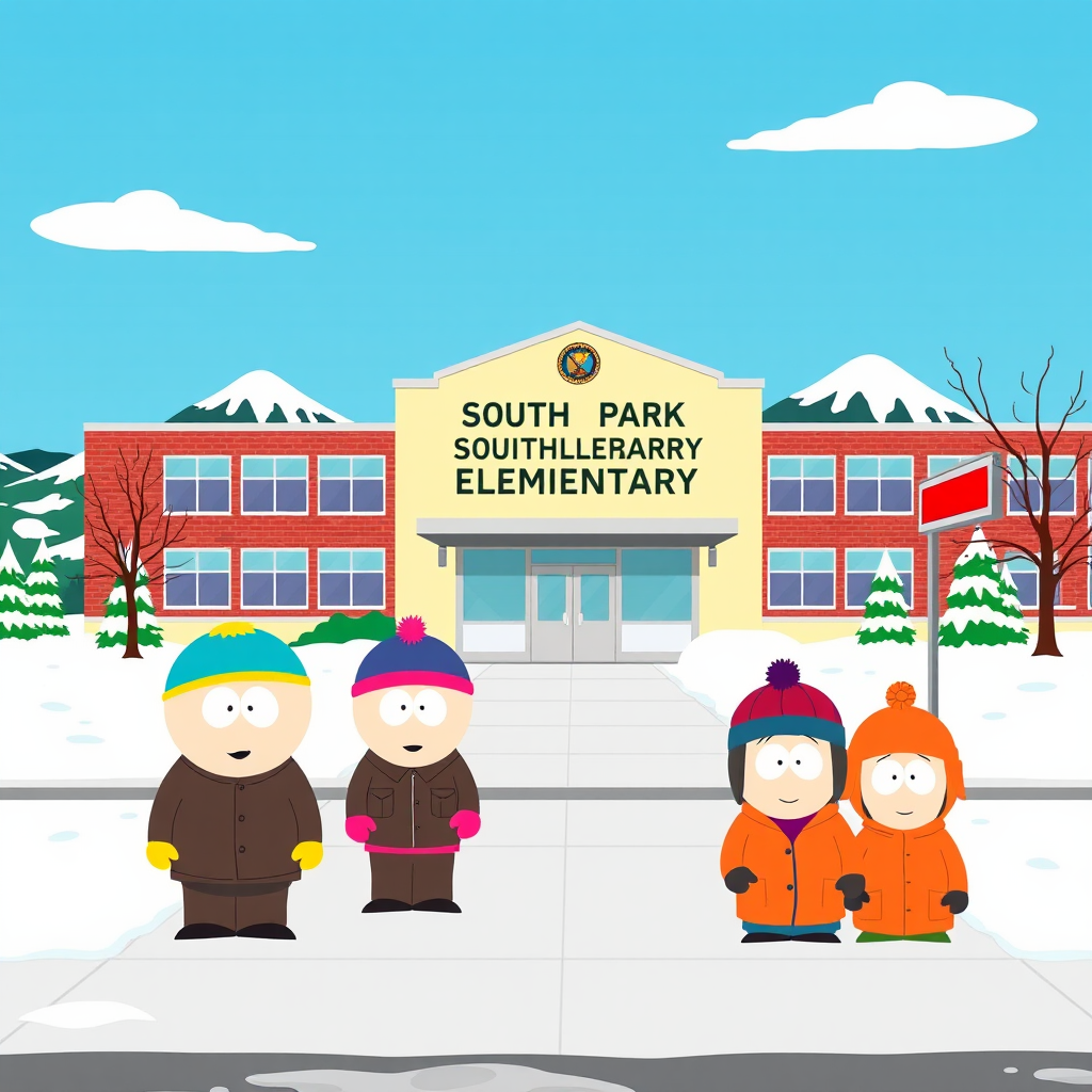 AI South Park Art Generator